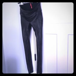 Spanx Faux Leather Leggings